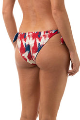 MIX SLIP DONNA  ROSSO/BLU/AVORIO FIOCC CILE BE BEACH